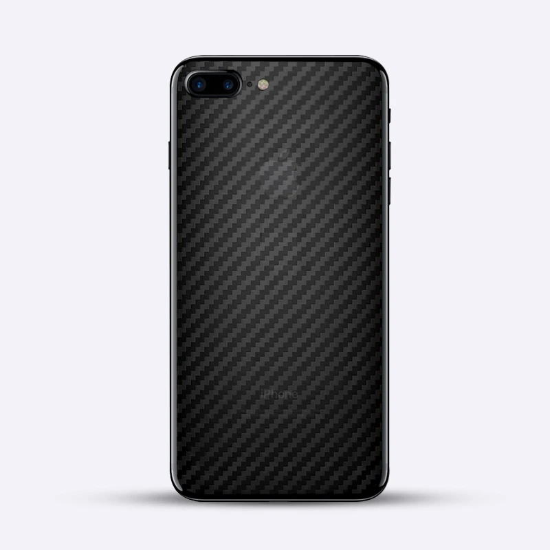 Для iPhone 7 6 6s plus se задняя защитная 3d пленка из углеродного волокна крышка