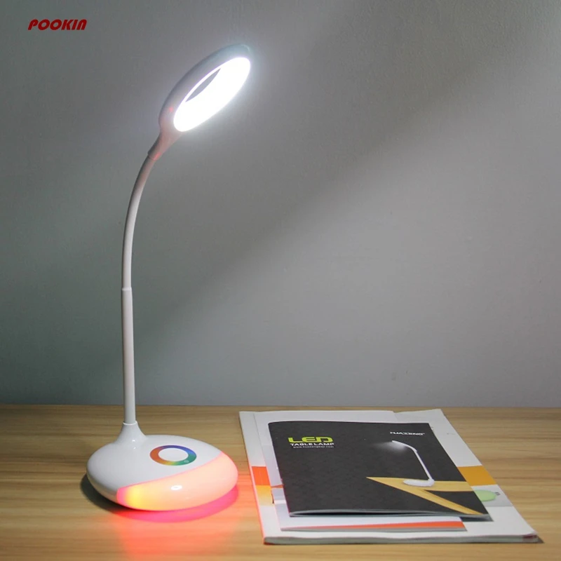 Светодиодная лампа Q6 5 Вт в пост. Тока USB зарядка|desk lamp|rgb desk lampdesk lamp light |