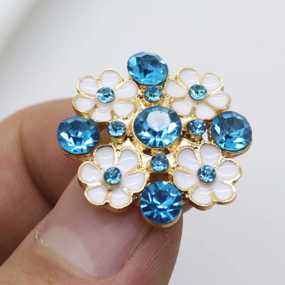 5 шт./лот новые пуговицы с распылителем (плоская задняя часть/Пряжка)