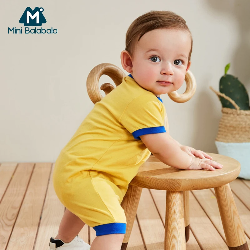 Мини-комбинезон balabalaChildren мягкая и дышащая одежда для маленьких мальчиков лето 2019