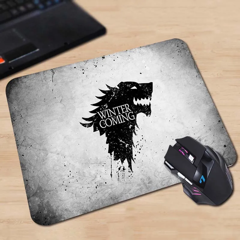 Babaite 250x290x2mm High Quality Customized Mouse Pad Stark Winter is Coming Computer Notebook Durable Non-slip Mice Mat | Компьютеры и