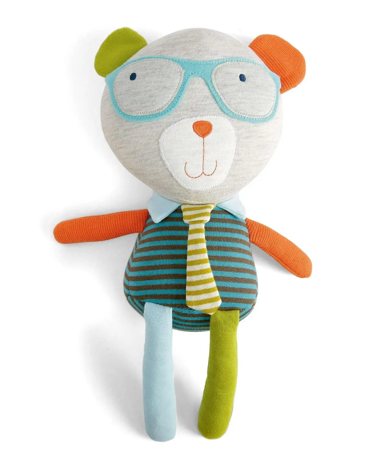 Glass bear Мягкая детская кроватка кровать коляска спиральная игрушка текстурированная Мобильная погремушка Висячие животные плюшевые игрушки Новорожденные Обучающие автокресла полотенце - Цвет: Glass bear