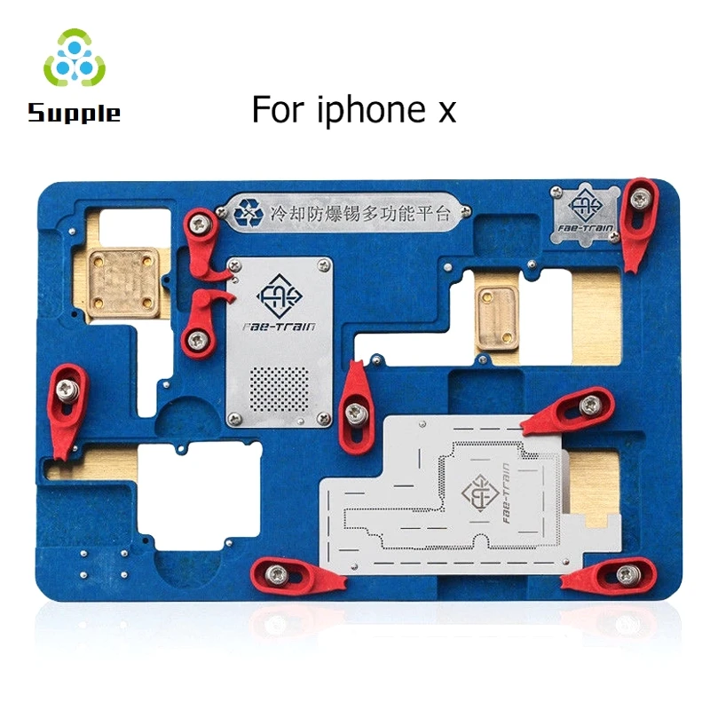 Эластичной для iphone X печатной платы Держатель джиг приспособление станции