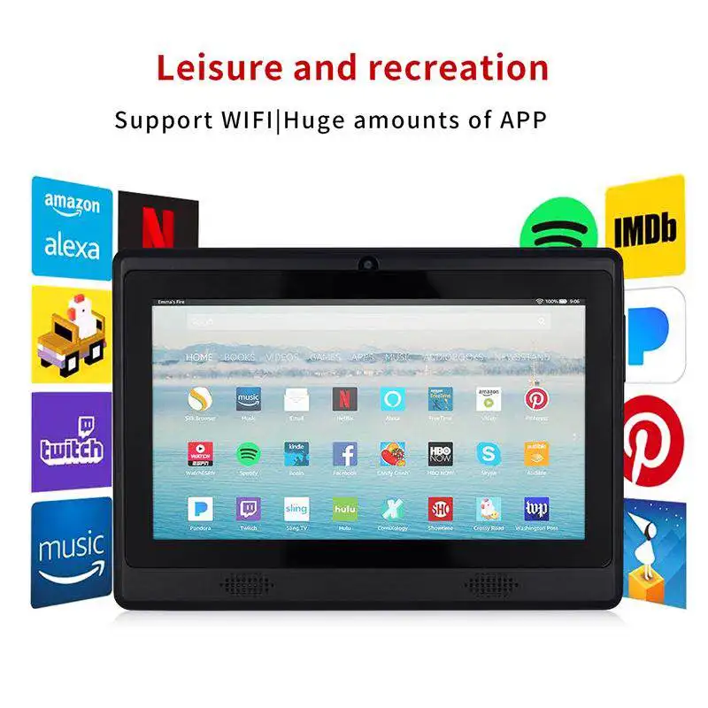 Q78 7 дюймов Android планшетный ПК Q88 allwinner A33 quad Core 1 5 ГГц 4 Bluetooth WI FI 512 МБ ГБ|Планшеты| |