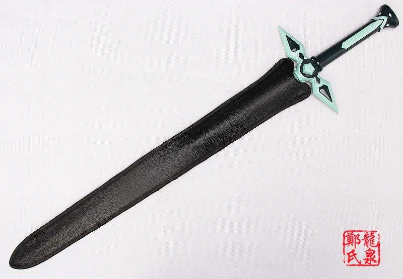 Бесплатная доставка Для SAO Sword Art Online Kito Настоящее стальное лезвие кожаная