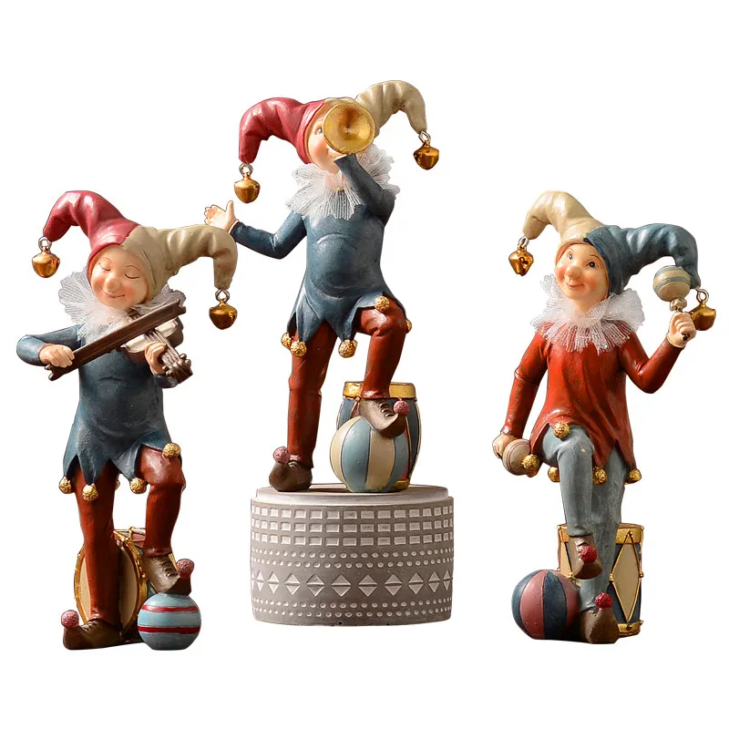 Фигурки клоуна в американском стиле миниатюрные украшения аксессуары для