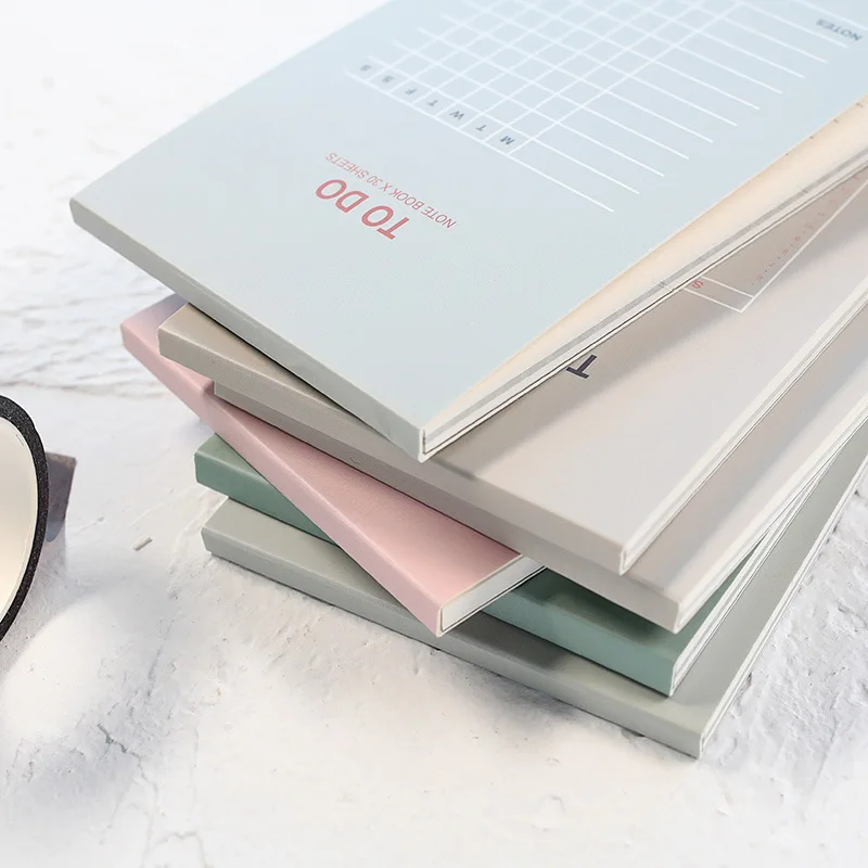 Dokibook Новинка блокноты для записей Креативные украшения DIY самоклеющиеся страницы Еженедельный план todo ежедневник