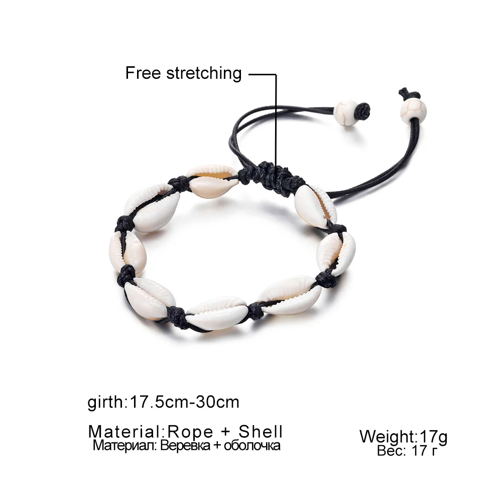 

KINFOLK Bohemia Anklets For Women Shell Foot Jewelry Summer Beach Barefoot Bracelet Ankle on leg Ankle strap Bohemian Accessorie