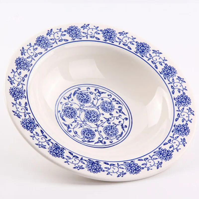3 шт. Высокое качество китайский стиль чаша посуда синие и белые чаши салат