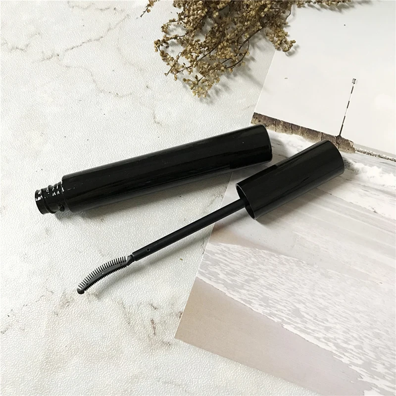 

Portable Empty Mascara Tube Eyelash Vial Liquid Bottle Container With Cap Black 13.5cm