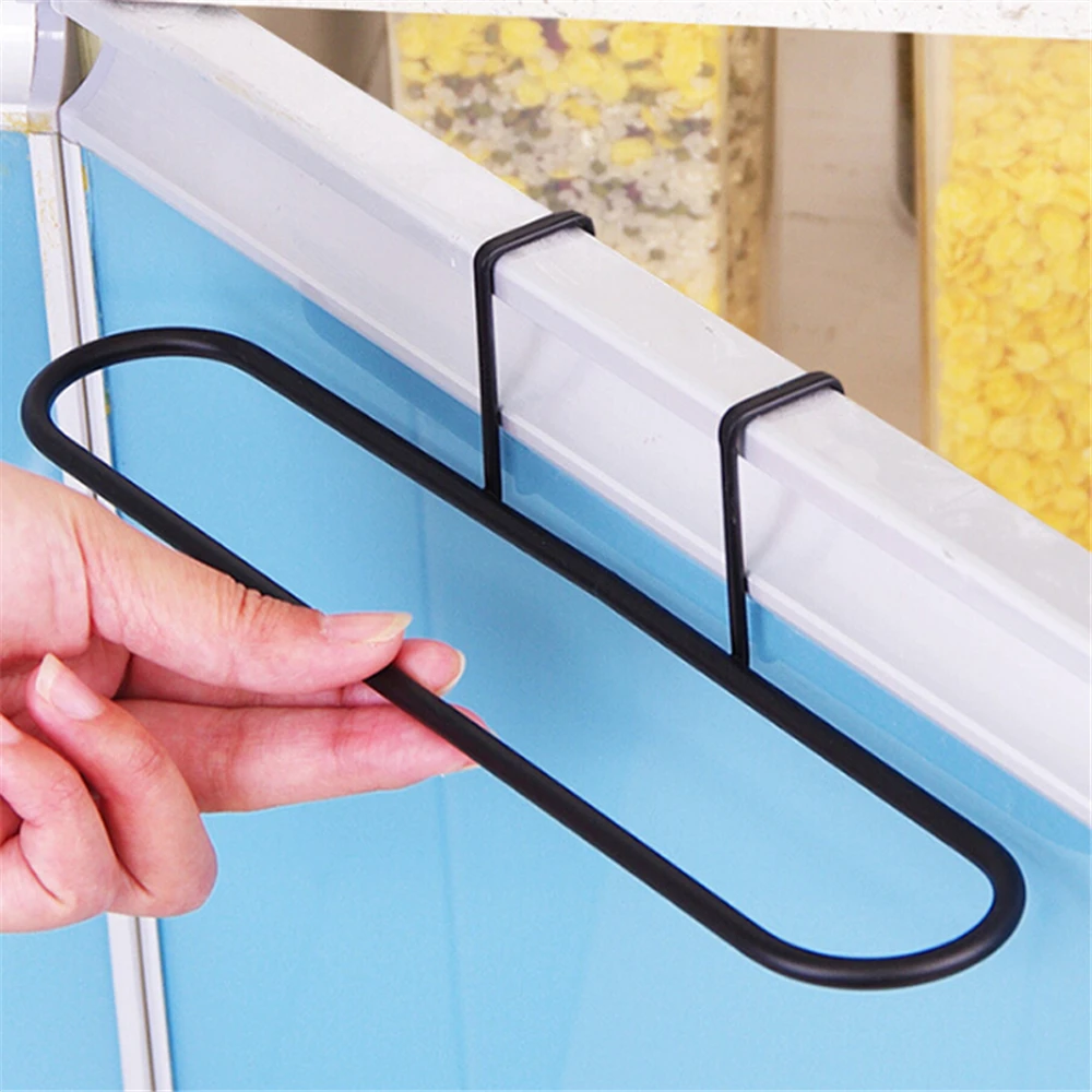 Кухонный органайзер вешалка для полотенец железная подвесная двери шкафа