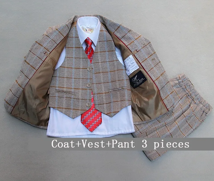 Формальные костюмы со смокингом для мальчика Костюм