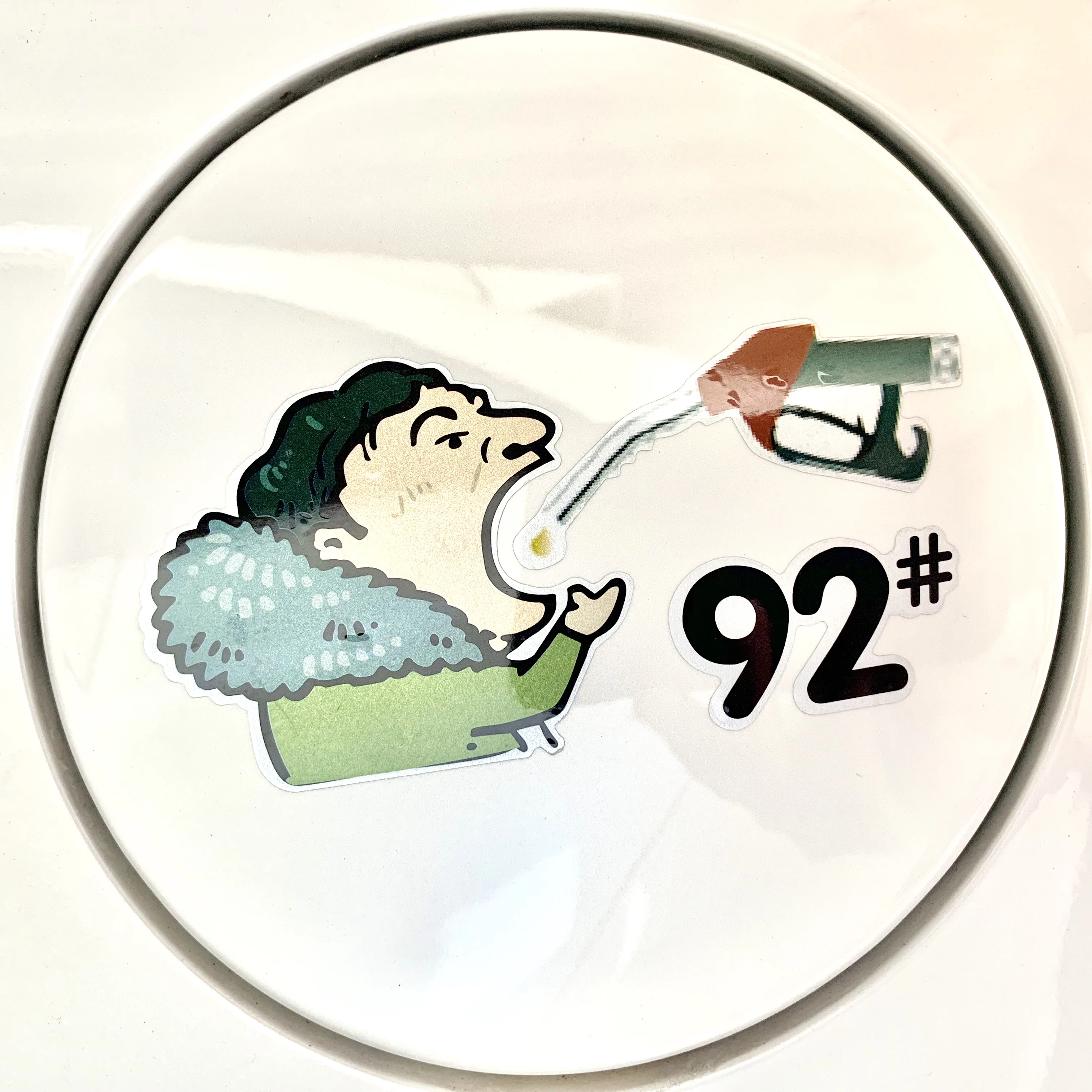 Забавные наклейки на автомобиль топливный бак бензиновый стандарт 92 #95 #98 #