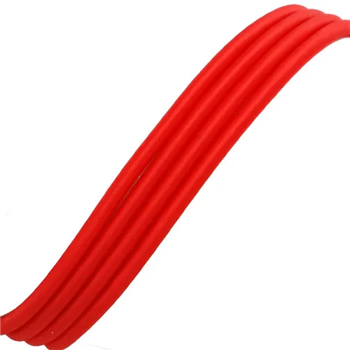 Red 1 шт. длина 45 см толщина 5 мм вискозный шнур(вискозный намоточный шланг) для Nceklace браслета модные ювелирные изделия для рукоделия аксессуары - Цвет: Red