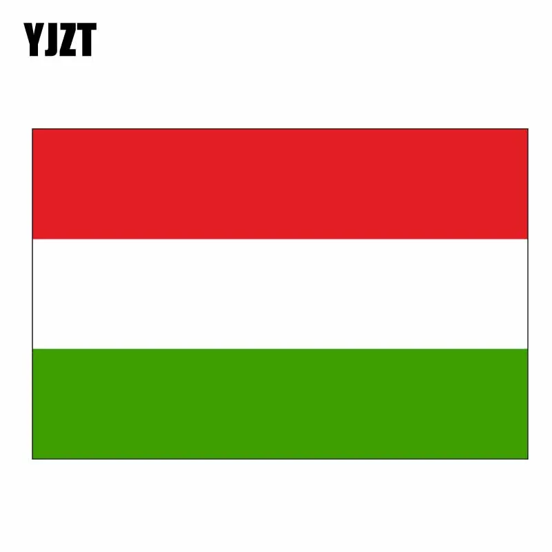 

YJZT 14,8 см * 9,8 см автомобильный Стайлинг карта Венгрии Автомобильная Наклейка Флаг Переводные аксессуары 6-0925