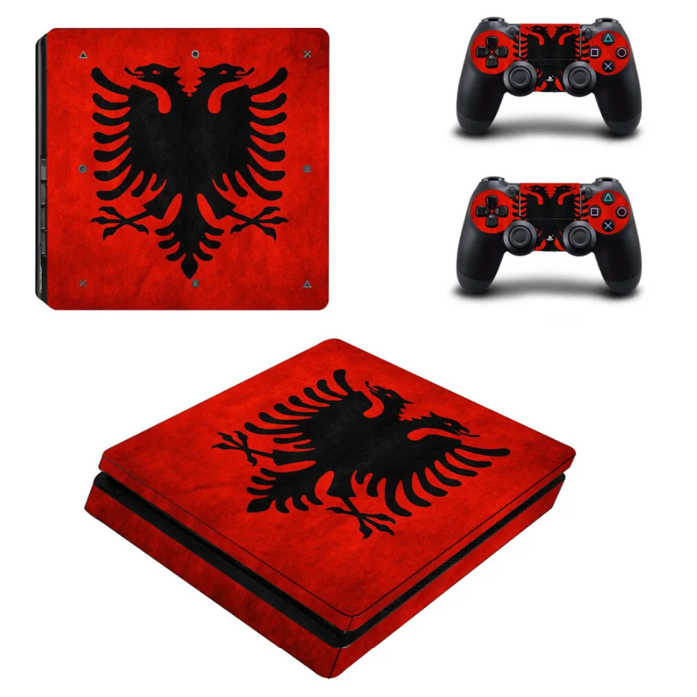Государственный Флаг Албании PS4 тонкий переводная картинка для Sony PlayStation 4