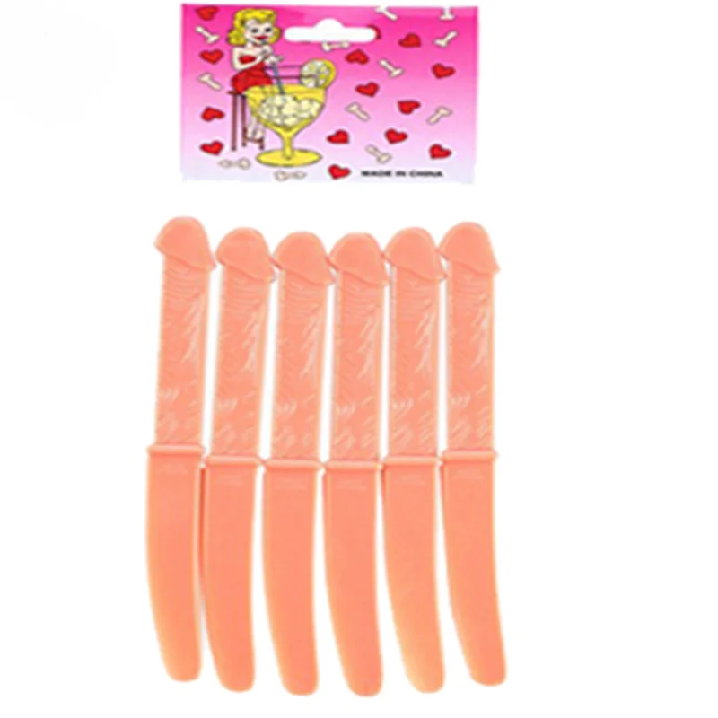 6 шт. одноразовые столовые приборы для девичника|Одноразовая посуда вечеринок| |