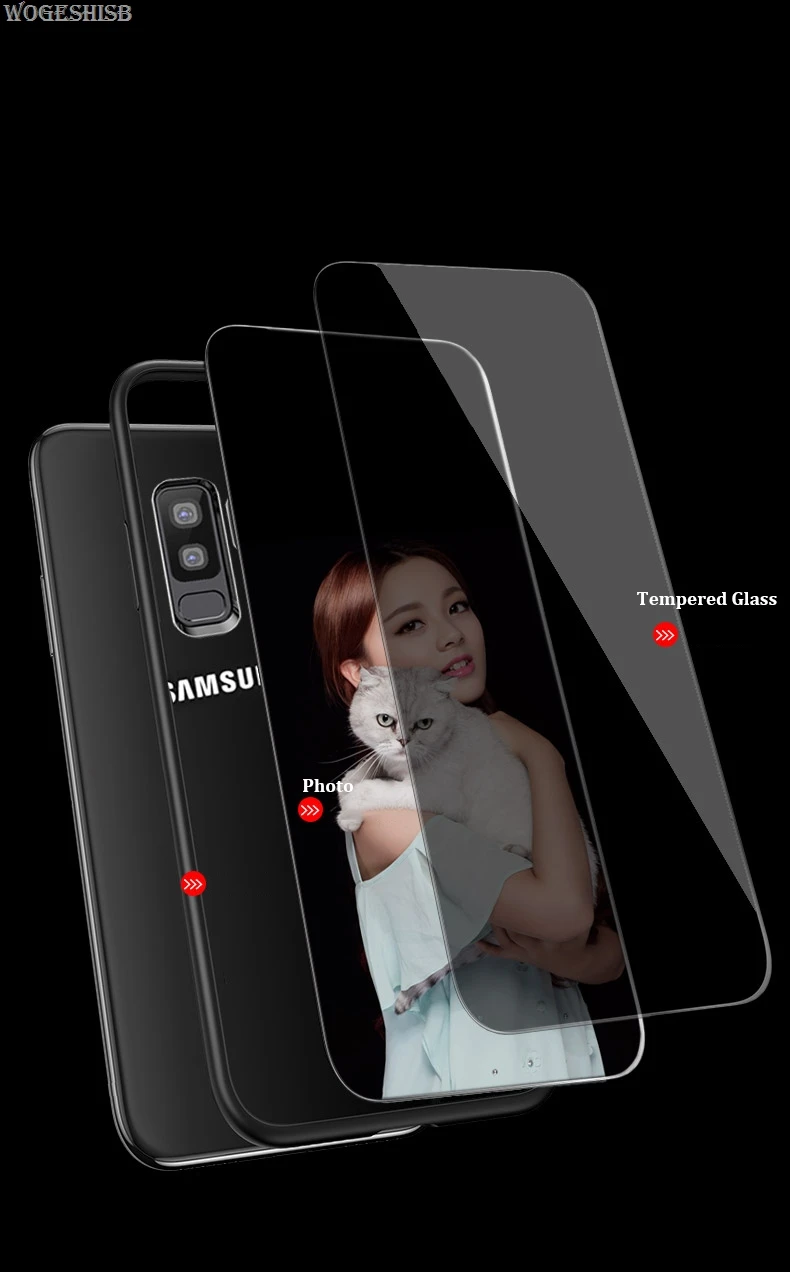 Пользовательские фото закалённое Защитное стекло для OPPO R15 R11 R11S R9 R9S R7 R7S плюс F7 A83