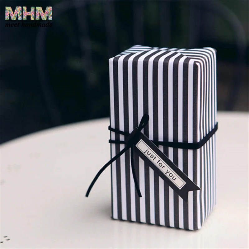 10 шт. Новогодняя подарочная бумага для упаковки цветов|Крафт-бумага| |