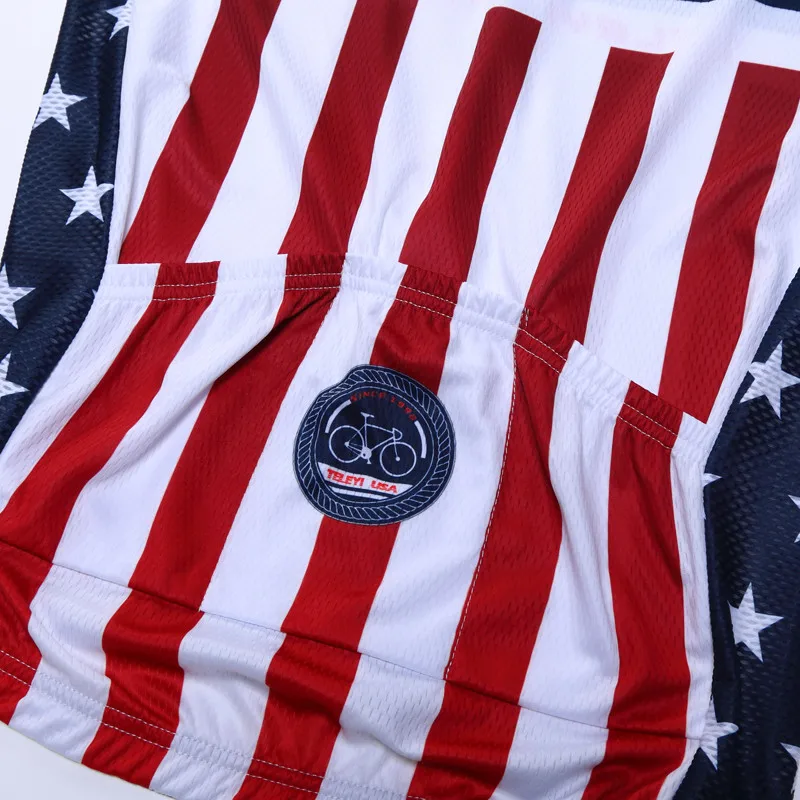Weimostar 2018 USA Team Cycling Clothing Men Summer Jersey Set Mountain Bike Quick Dry Bicycle Cycle Wear Ropa | Спорт и развлечения