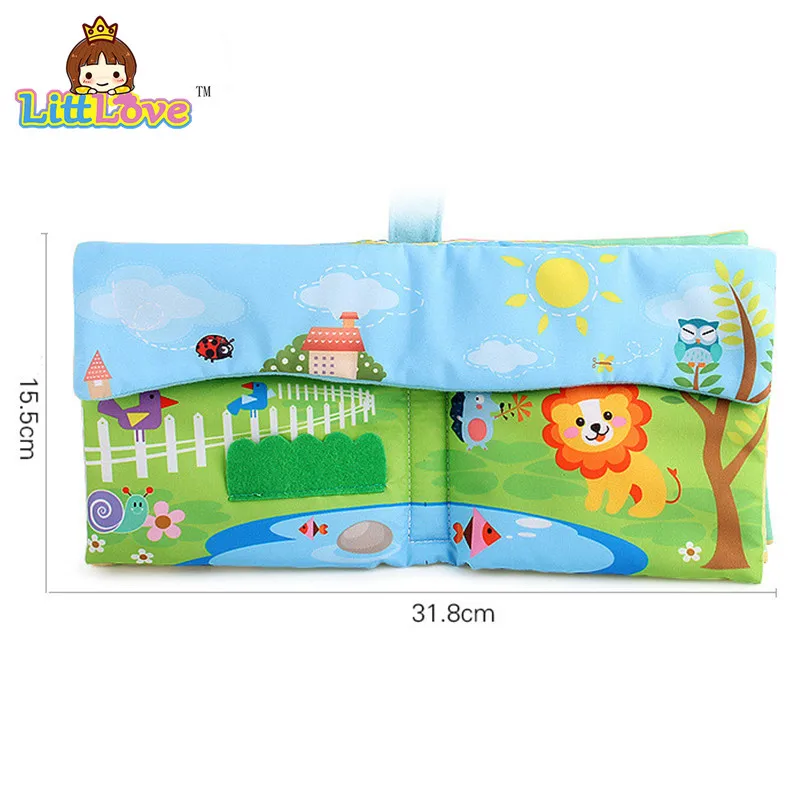 LittLove детские игрушки большого размера с красочными узорами Детская Мобильная