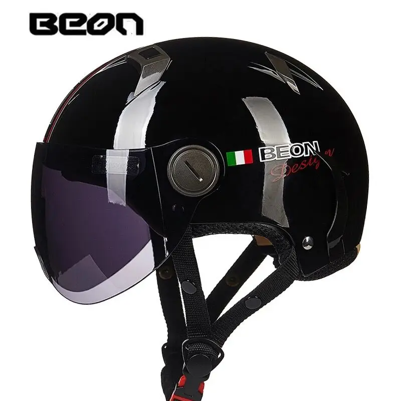 BEON 102 четыре сезона ретро мотоциклетный шлем casco moto Половина шлема одобренный в