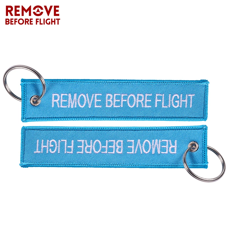 Брелок для ключей с вышивкой Remove Before Flight|car keyring|flight keychainkey chain motorcycle |