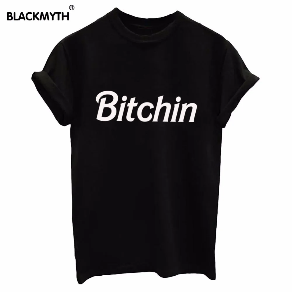 Blackmyth блядство Лето Топы корректирующие Для женщин короткий рукав Футболка |
