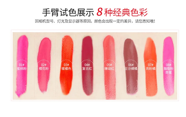 BIOAQUA фирменные разноцветные шелк мягкий блеск для губ увлажняющий Moisture Lipstick Полный губы ТИНТ не просто исчезают без помада чашки глазури