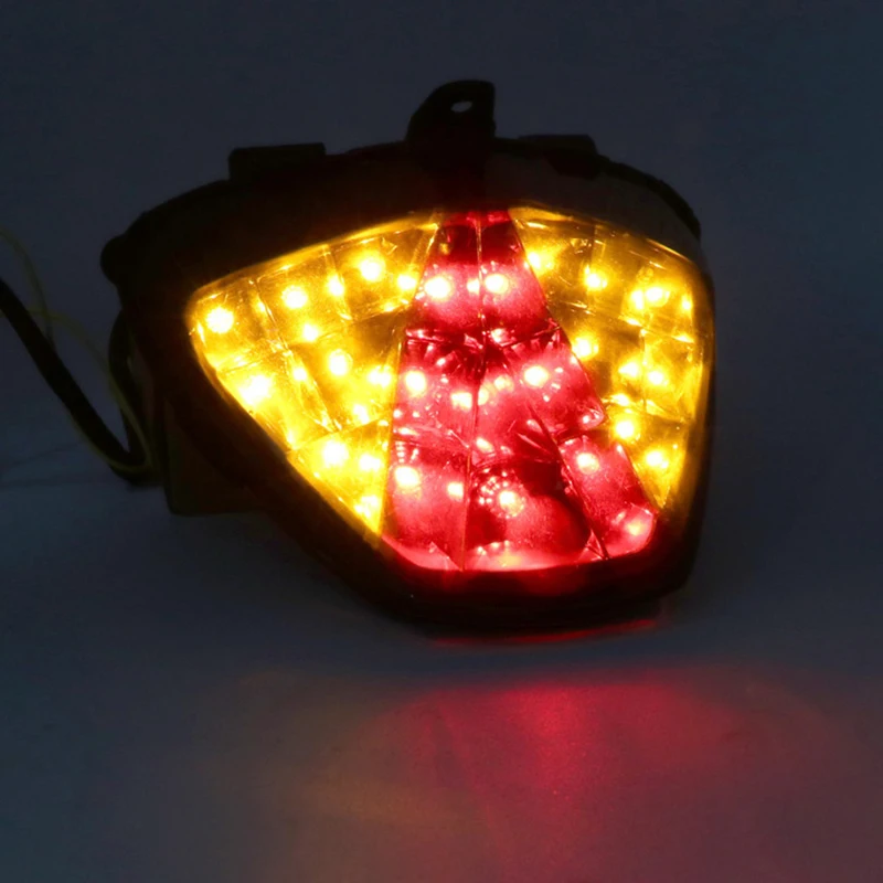 Мотоциклетные задние светильник тормоза интегрированный светодиодный задний