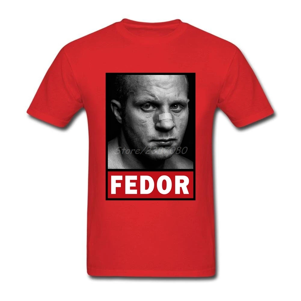 Новинка футболка Fedor emelianko одежда для стайлинга автомобиля мужчин хлопковые