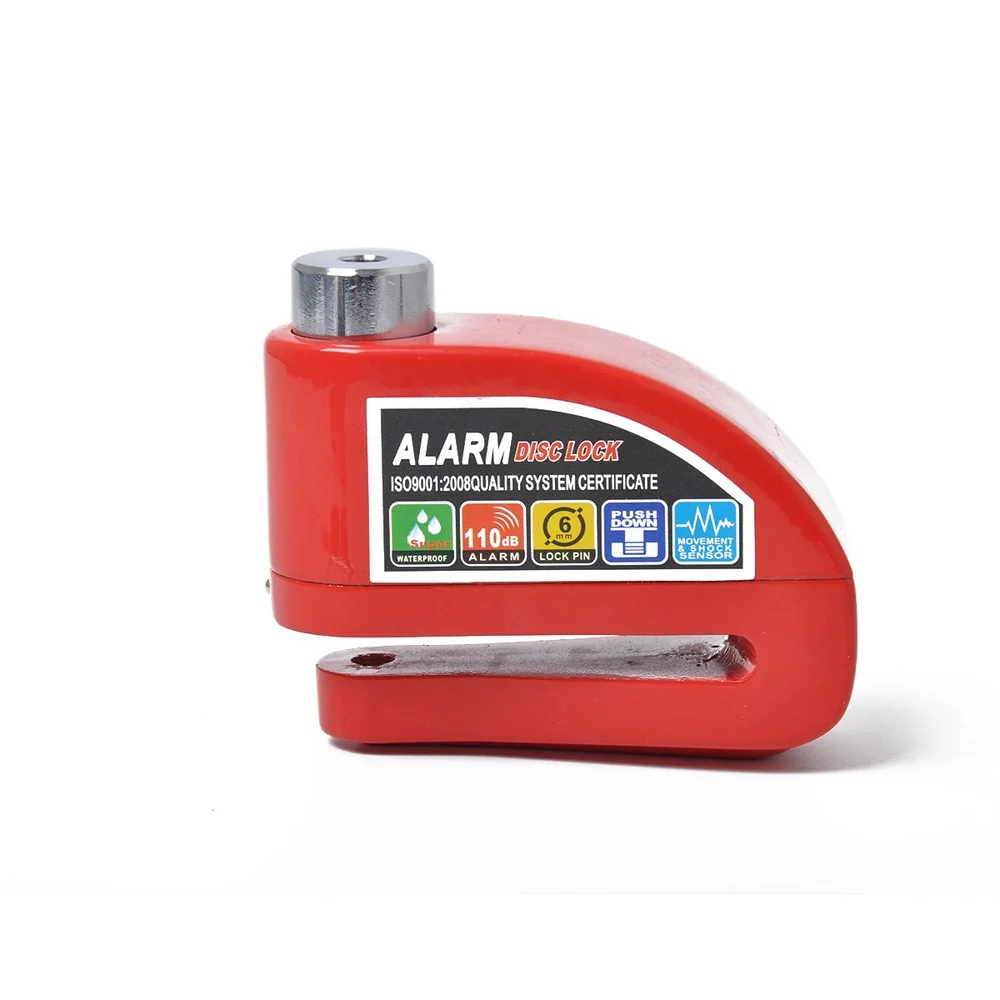 Блокировка дискового тормоза для мотоцикла скутера велосипеда Противоугонные