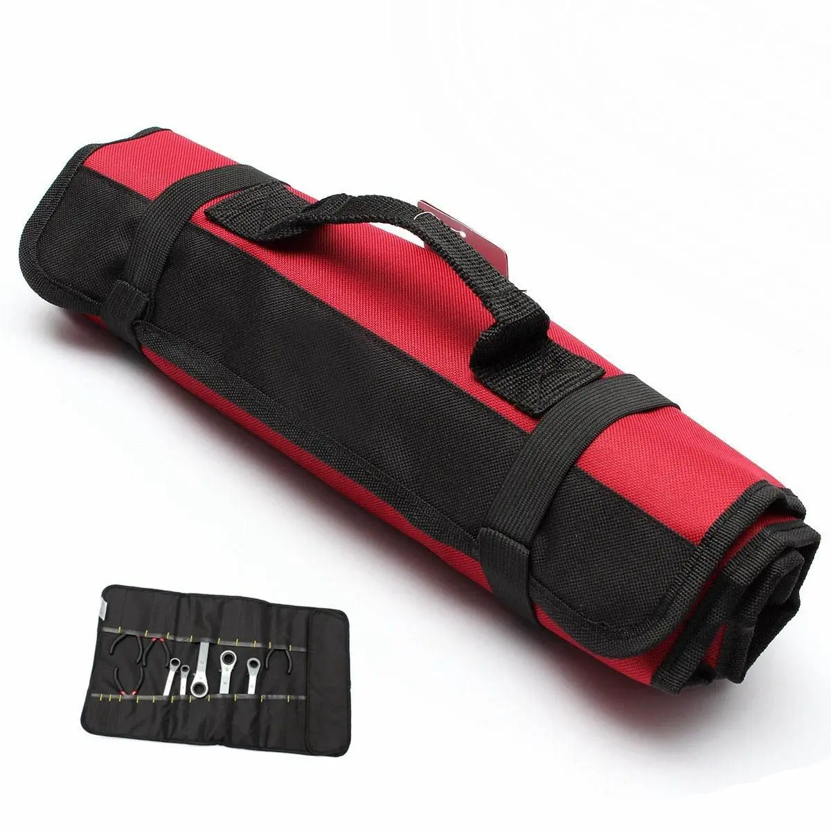Аппаратные инструменты рулонные плоскогубцы отвертка Гаечный ключ сумка для