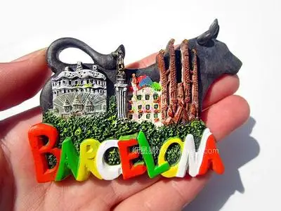 

Barcelona fridge stickers