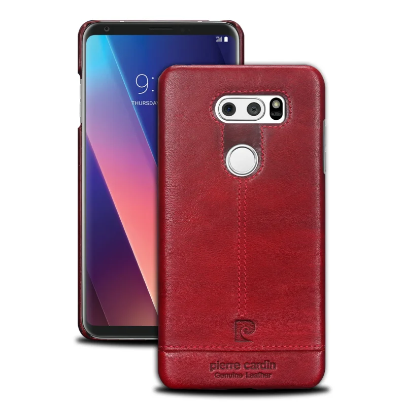 Чехол для LG V30, Винтажный чехол из натуральной кожи для LG V30, Роскошные Чехлы для мобильных телефонов, Fundas