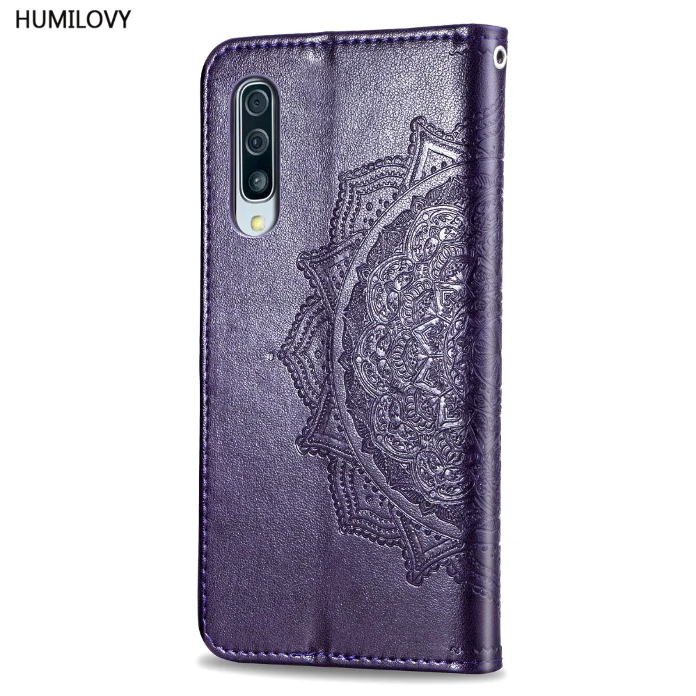 Phone Cases For Samsung Galaxy A50 Case PU Leather Flip Wallet Cover A 50 Bag for | Мобильные телефоны и аксессуары
