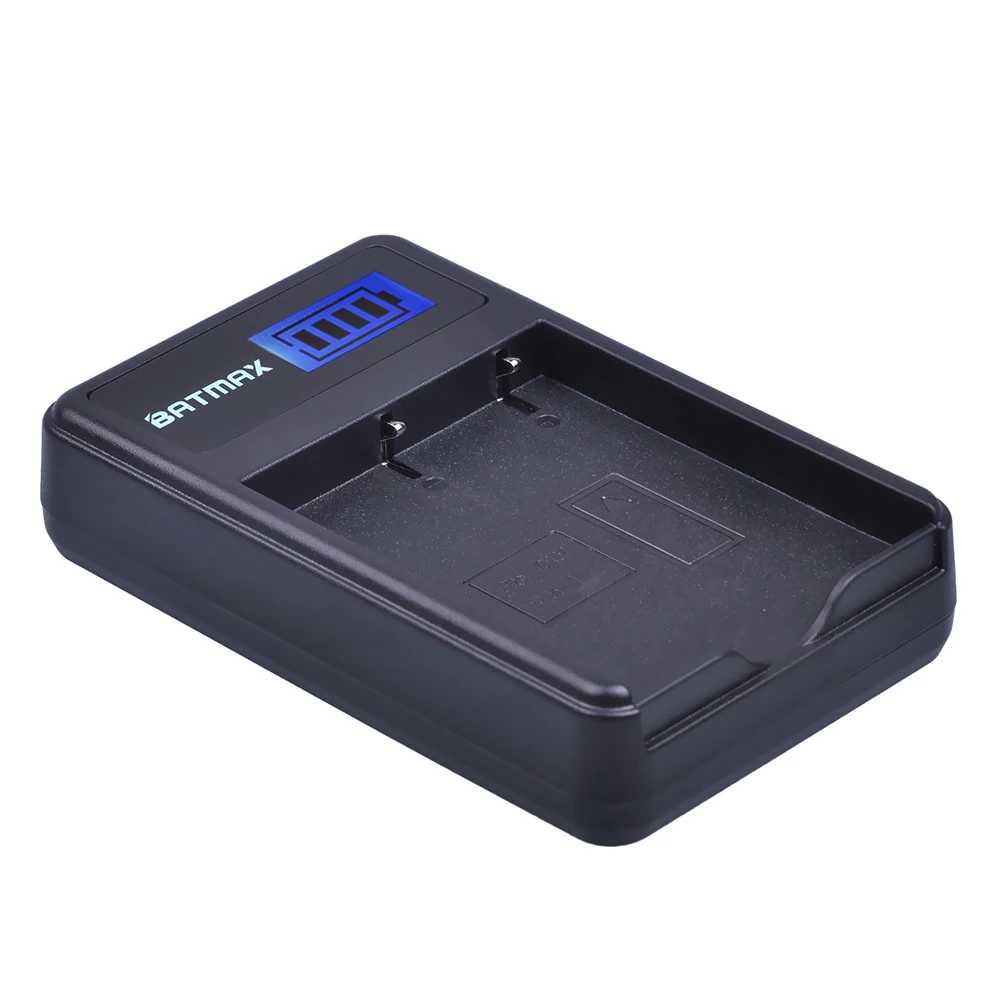 4Pcs 1800mAh BLH-1 BLH1 Battery + LCD  USB Charger for Olympus Digital Cameras EM1 EM1-2 EM1 Mark 2