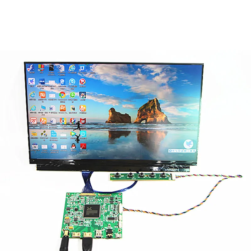 DP + 2mini HDMI плата драйвера Аудио ЖК дисплея панель 12 5 дюйма LQ125D1JW34 3840*2160 4K комплекты