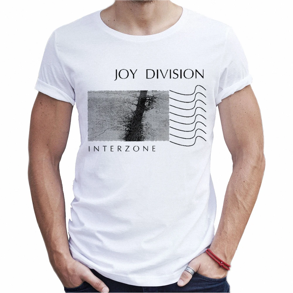 2018 Новое поступление уличная Мужская футболка Joy Division Citi Trends белая с принтом