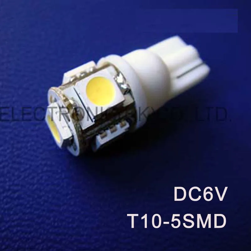 

High quality DC6V 6.3V T10 W5W 194 168 Led Warning Signal,Pilot Lamps,Indicator Lights,Instrument Lamps free shipping 100pcs/lot