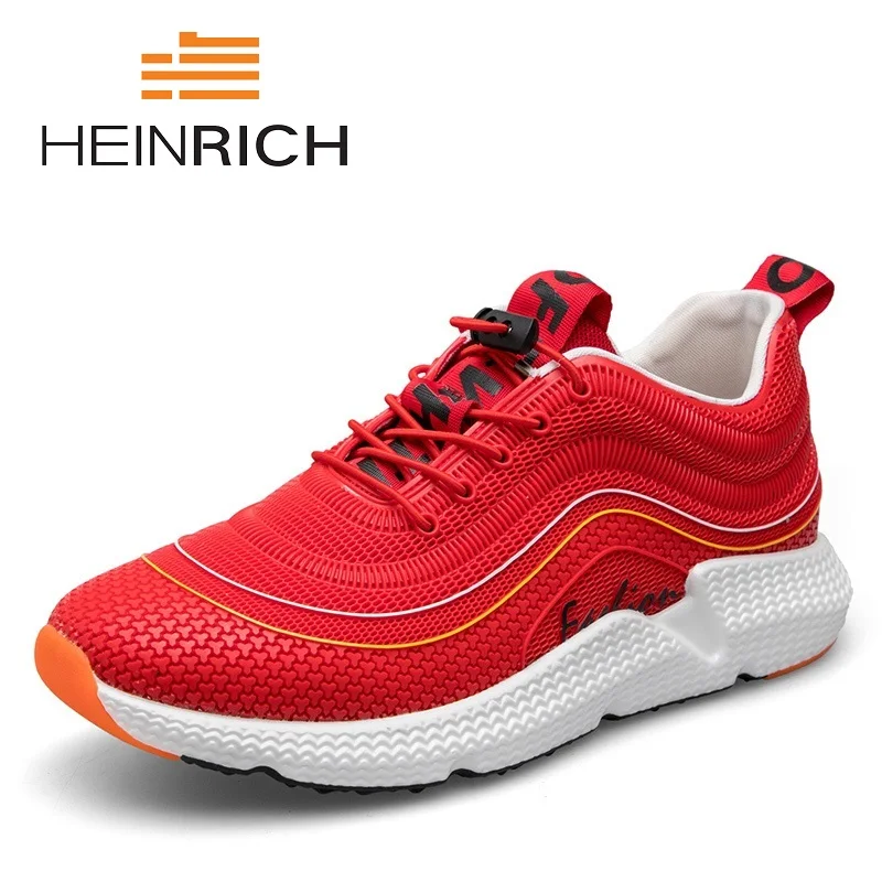 HEINRICH 2018 Spring Men Shoes New Elastic Band Man Fashion Leather Flats Casual Outdoor Men'S Sneakers Tenis Preto | Обувь