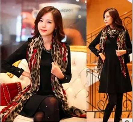 Ультрадлинный женский шарф с принтом Монро 2018 | Аксессуары для одежды