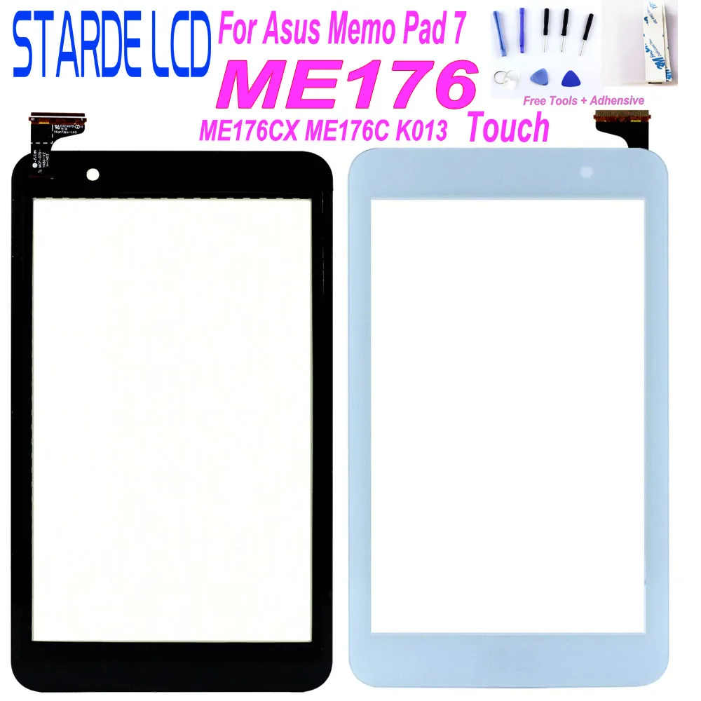 

New 7" inch For Asus Memo Pad 7 ME176CX ME176 ME176C K013 Touch Screen Digitizer Sensor Glass Panel Tablet Replacement Parts