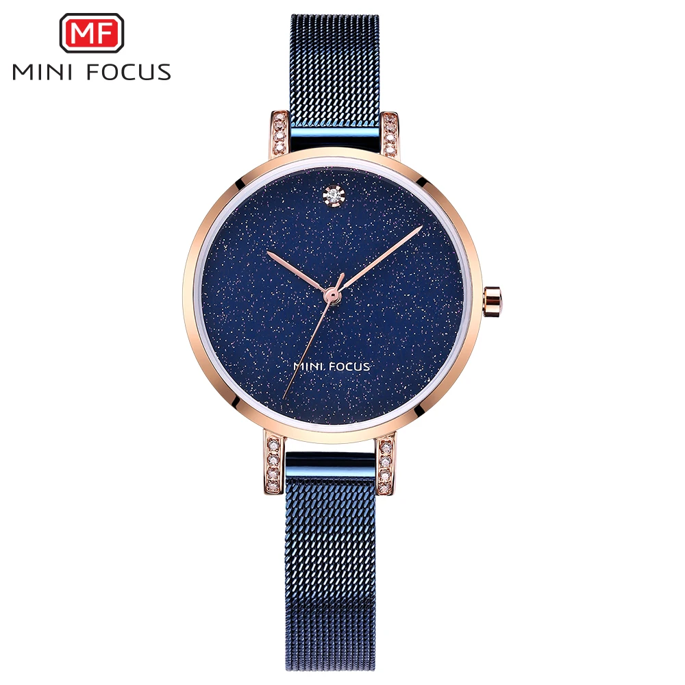 

MINIFOCUS Women Watches Top Brand Luxury Fashion Female Quartz Wrist Watch Ladies Clock Girl Relogio Feminino MF0160L.04