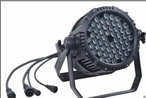 LED54 водонепроницаемый/наружное освещение/led par54 * 3 Вт/par led/dmx 512/Водонепроницаемая