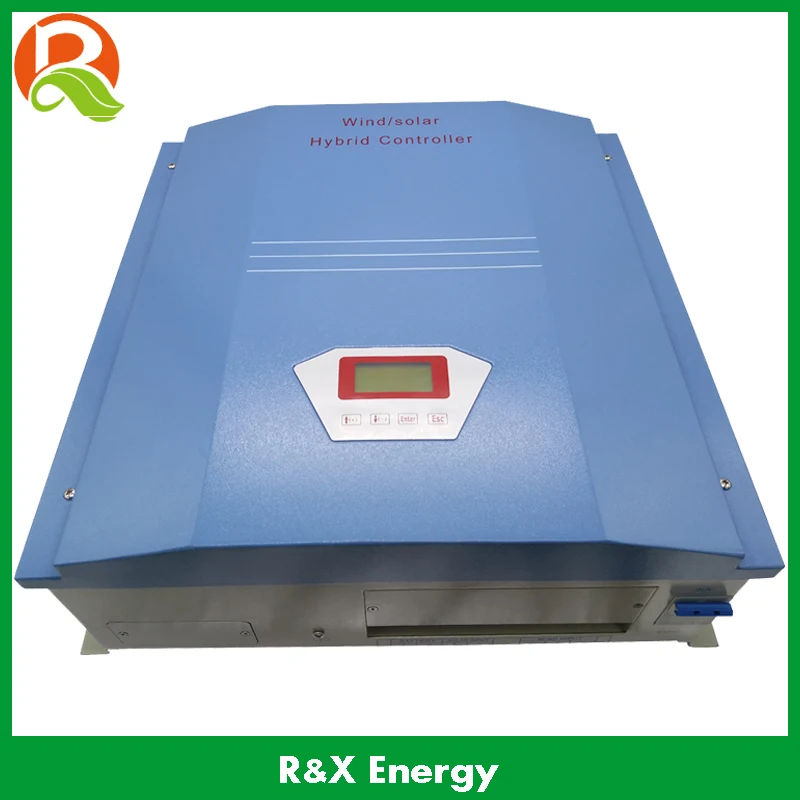 R & X 1000W Контроллер заряда батареи ветряной/солнечной гибридный контроллер 24/48 в