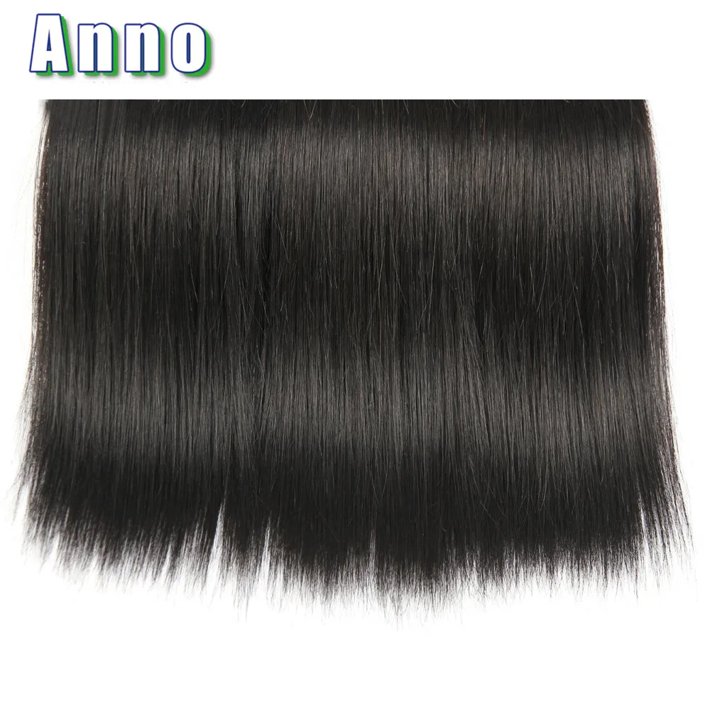 Бразильский Девственные Волосы С Закрытием 3 Пучки Бразильские Прямые с Уха До