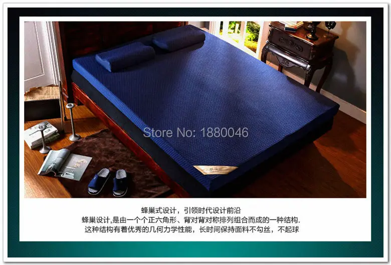 Новый матрас с эффектом памяти 10 см хлопковый коврик и медленным восстановлением