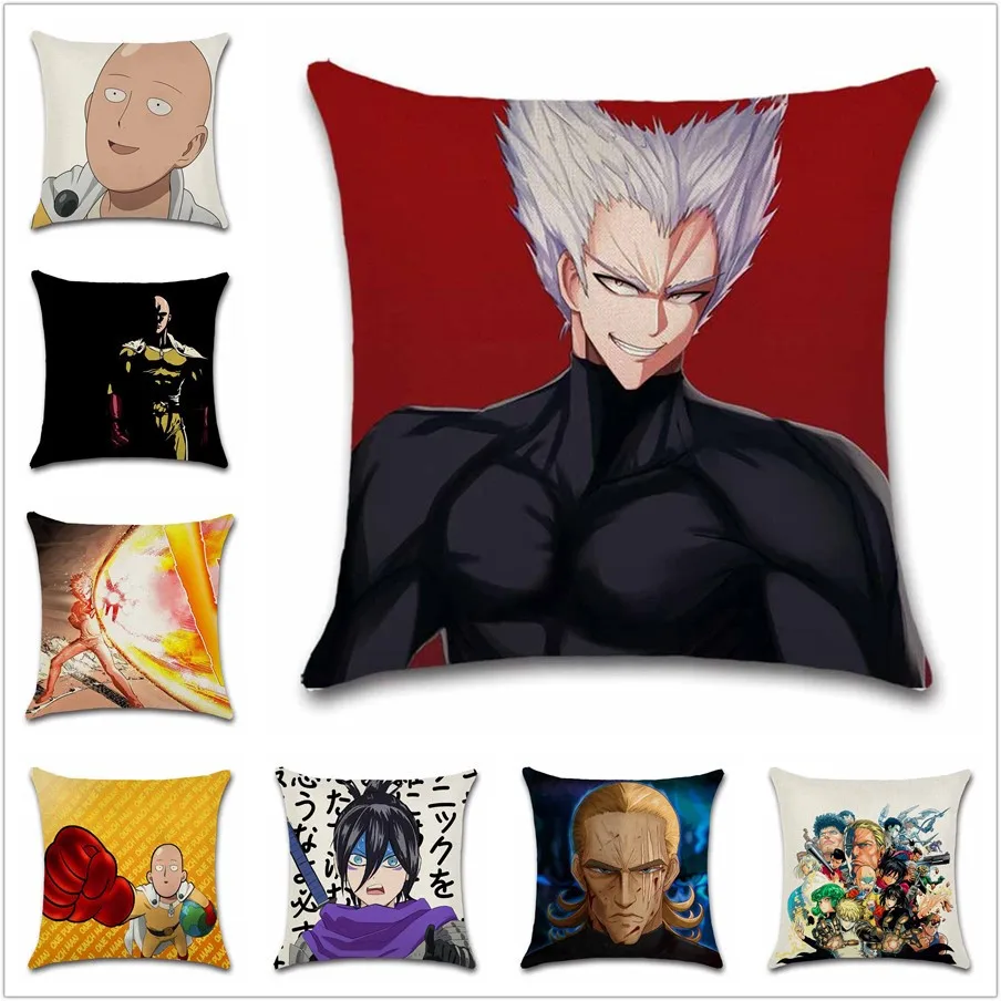 Чехол на подушку с героями мультфильмов из аниме Garou King украшение для дома дивана