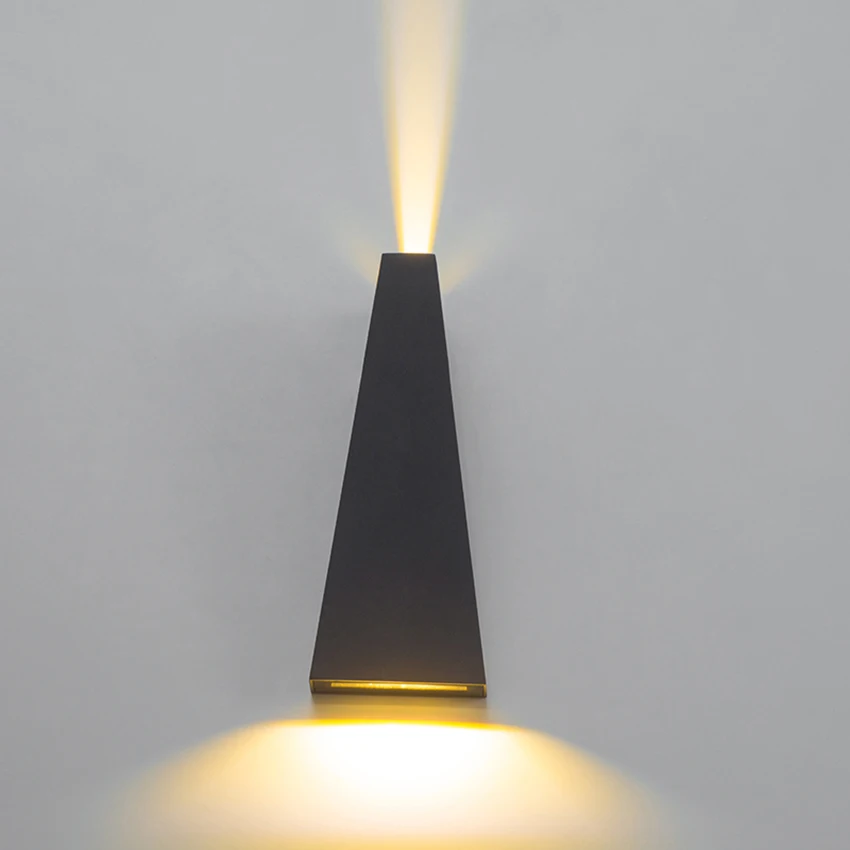 6 Вт светодиодный настенный светильник, уличный водонепроницаемый IP65 современный скандинавский стиль, домашние настенные лампы для гостиной, крыльца, сада, лампа AC90-260V BL28
